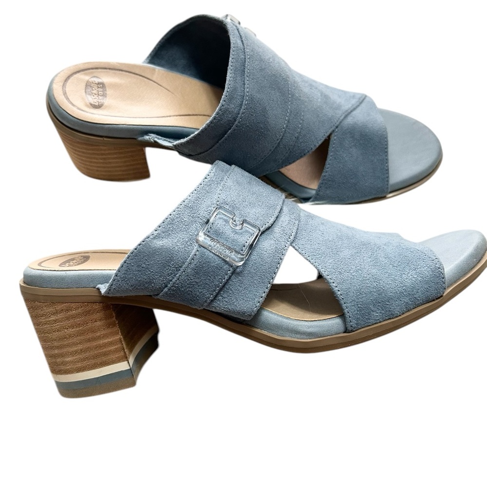 Dr. Scholl’s Suede Skip-On Sandals EUC